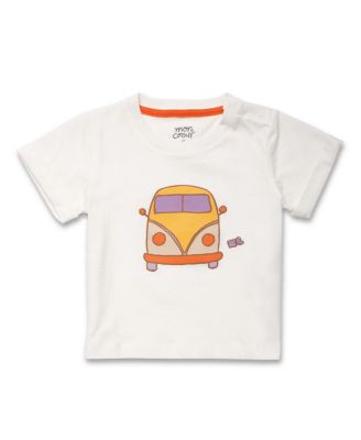 Girls' Recycled Cotton Purple Groovy Van T-Shirt - Baby, Little Kid, Big Kid