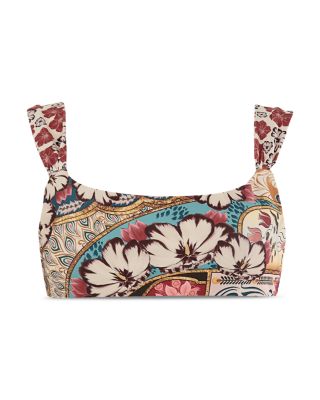 Selena Plume Tie Back Bikini Top