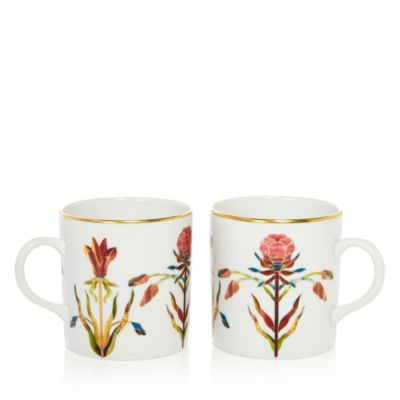 Porcelain Mug, Set of 2