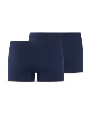 Cotton Essentials Covered Waistband Boxer Briefs, Pack of 2