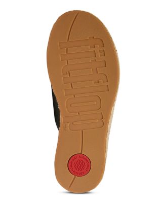 Women's Suede Espadrille Platform Sandals