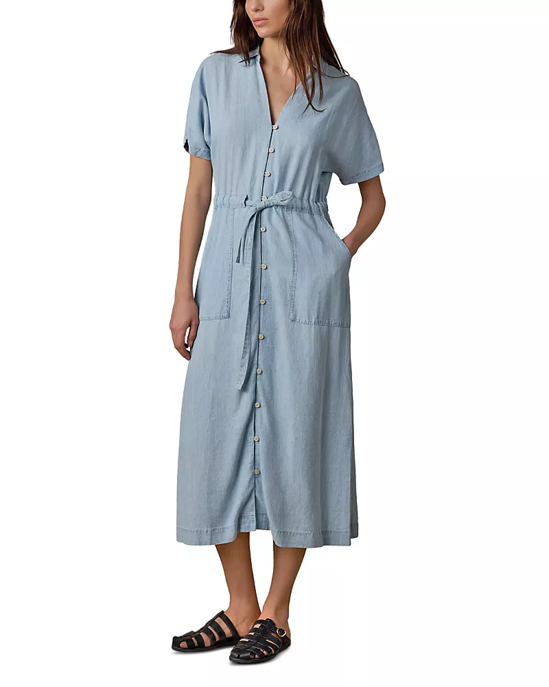 Faherty Tried & True Oakley Midi Dress