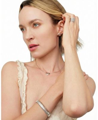  Sterling Silver Lattice Ring