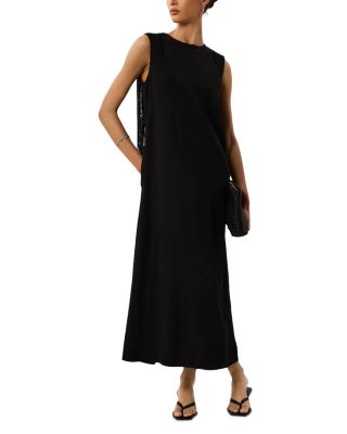 Fringe Back Midi Dress - Exclusive 