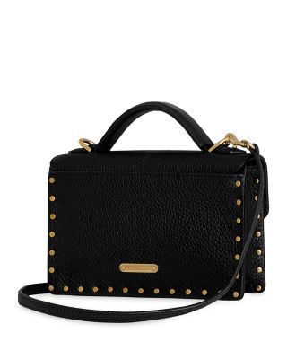 Darren Leather Top Handle Wallet Crossbody