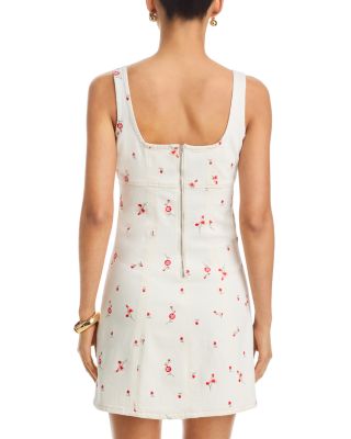 Altadena Floral Embroidered Mini Dress