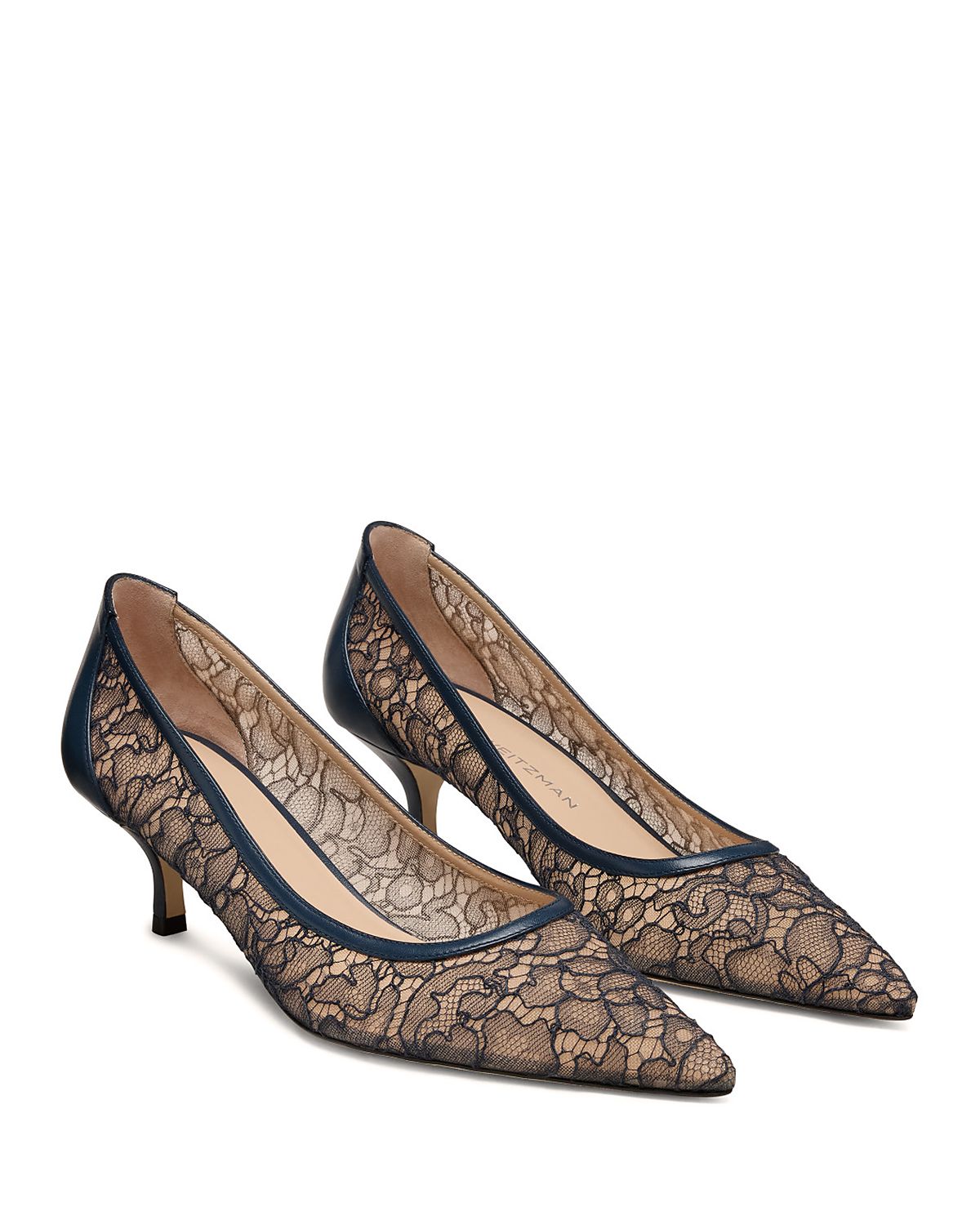 Stuart Weitzman Women's Power 50 Lace Pumps