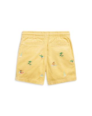 Boys' Polo Prepster Embroidered Corduroy Shorts - Little Kid