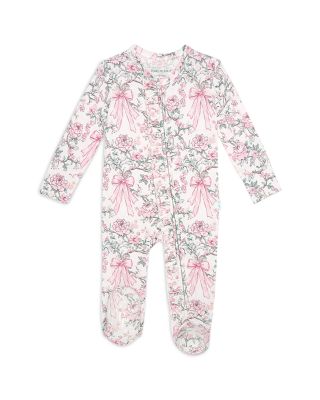 Girls' Irene Ruffled Zippered Footie - Baby