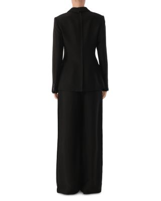 Washed Twill Straight Leg Pants