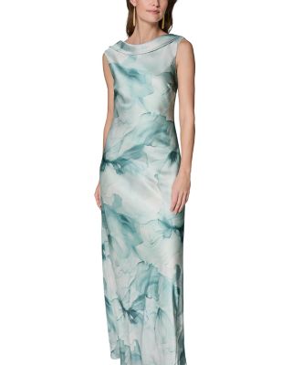 Sleeveless High Neck Maxi Dress