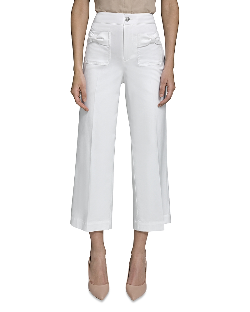 Karl Lagerfeld Paris Bow Pocket Pants