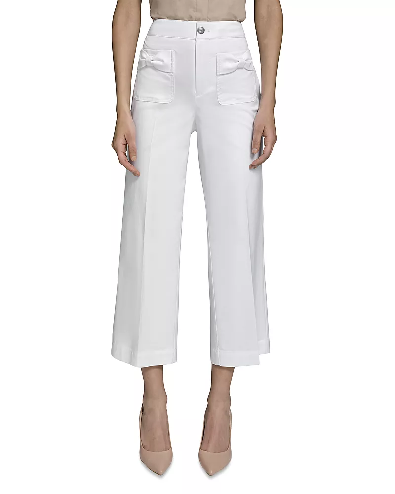 Karl Lagerfeld Paris Bow Pocket Pants