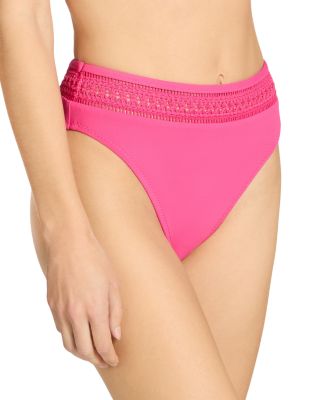 Isabelle Halter Bikini Top & High Waist Bikini Bottoms