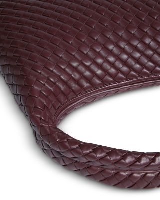 Veneta Intrecciato Leather Shoulder Bag