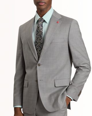 Wright Plaid Modern Fit Suit Jacket