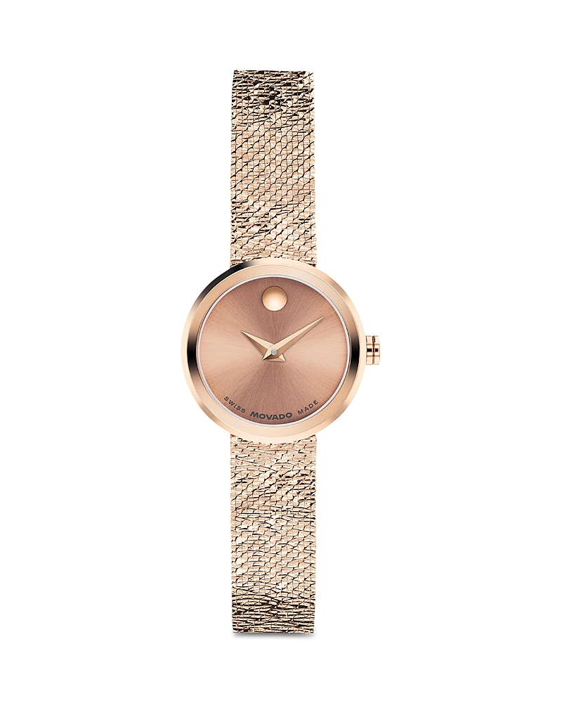 Movado Museum Velura Mini Watch, 21mm · OS