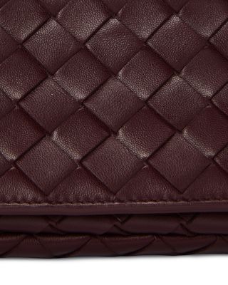 Notturno Intrecciato Leather Pouch