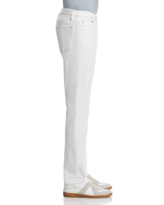 Modern Straight Fit Jeans in White Grind