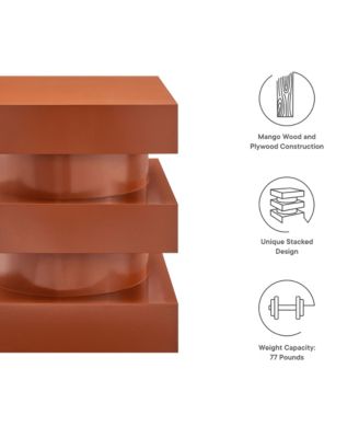 Perpetuate Totem End Table