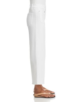 Le Slim Palazzo Crop Harbor Jeans in Au Natural