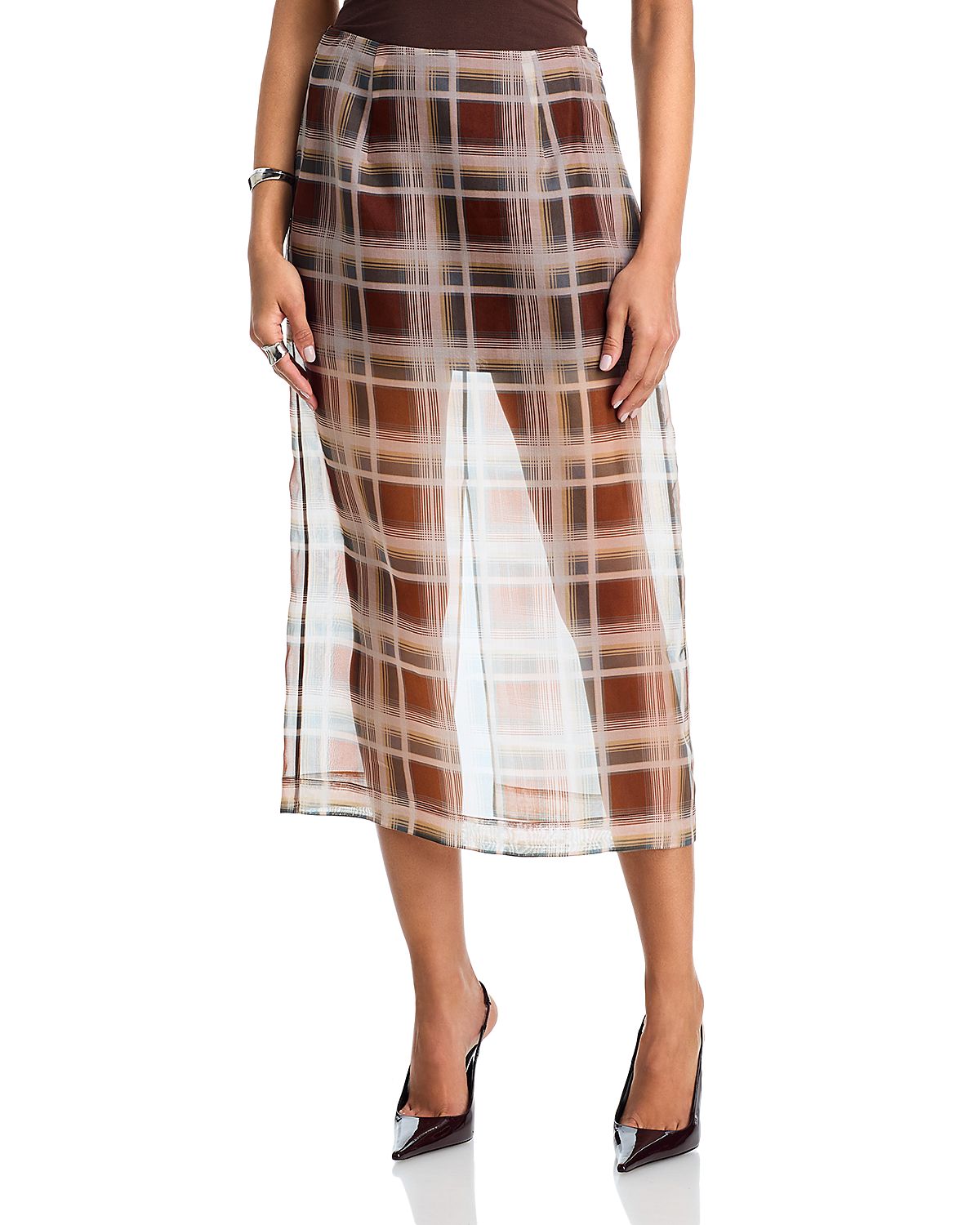 Frame The Silk Organza Skirt