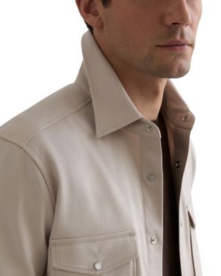 McRae Long Sleeve Twill Overshirt