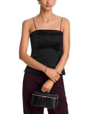 Vanity Leather Crossbody Bag