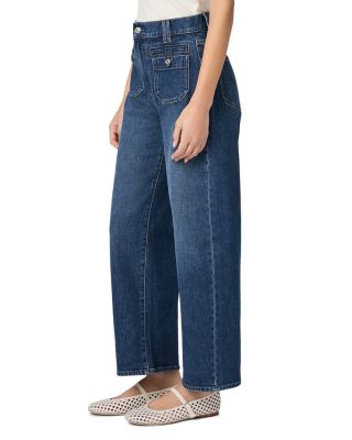 Arellia High Rise Barrel Ankle Jeans in Paradox