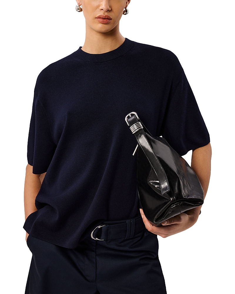 Whistles Fine Knit Tee