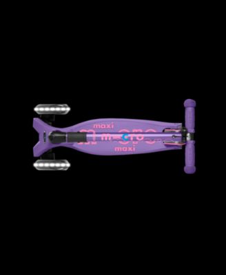  Maxi Foldable LED 3-Wheel Kids Scooter for Ages 5-12