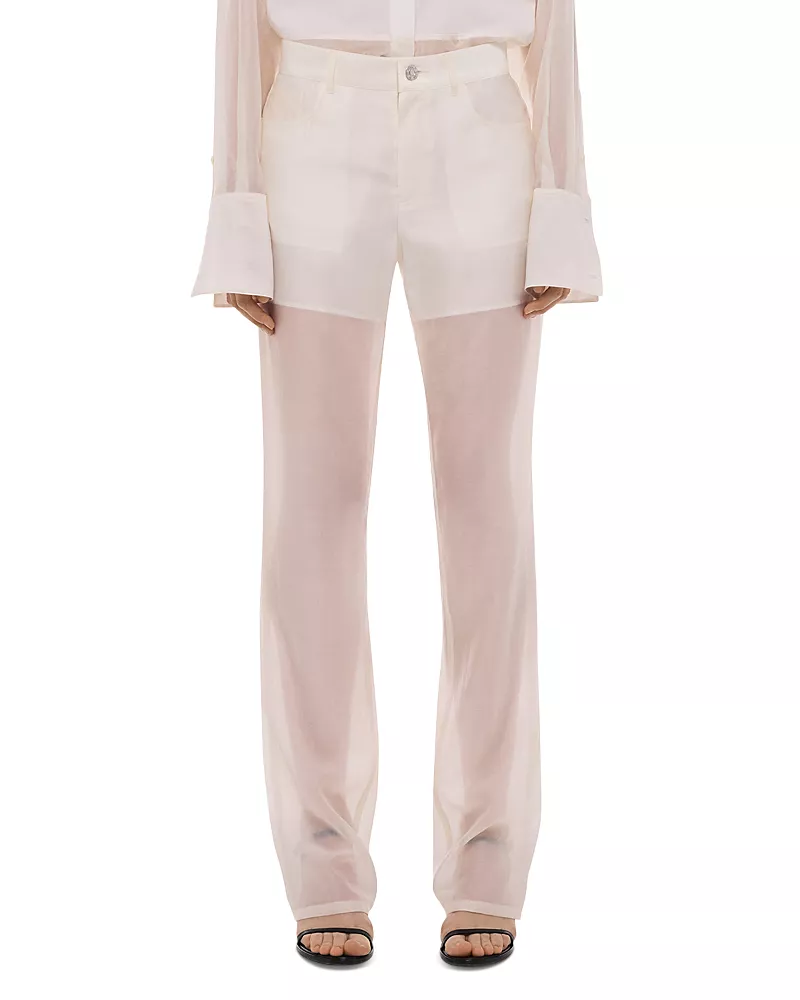 Helmut Lang Sheer Bootcut Pants