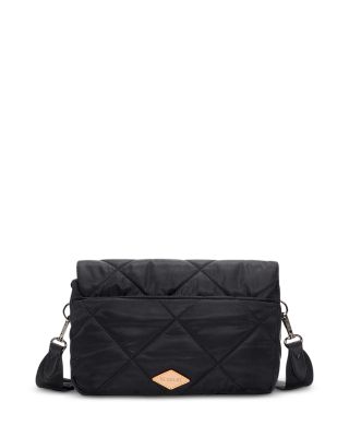 Madison Small Quilted Nylon Crossbody Bag