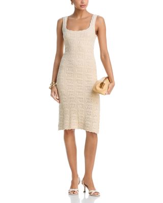 Nellis Crocheted Midi Dress