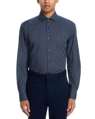 Hank Pattern Slim Fit Dress Shirt