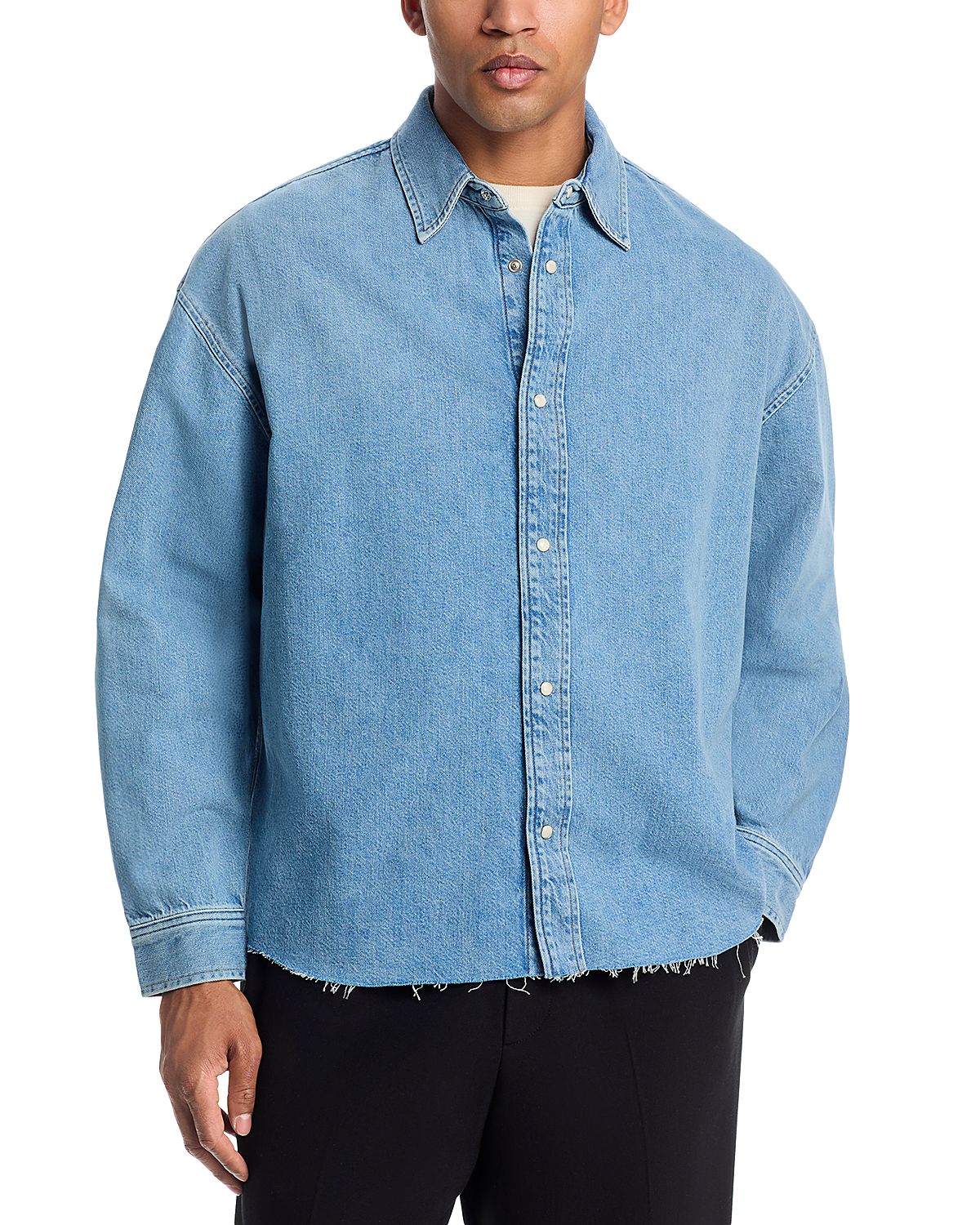 Frame Relaxed Fit Denim Shirt