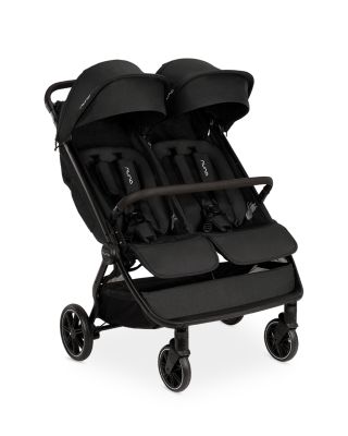 Nuna Trvl Dubl Stroller In Black