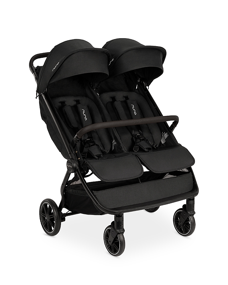 Nuna Trvl Dubl Stroller In Black