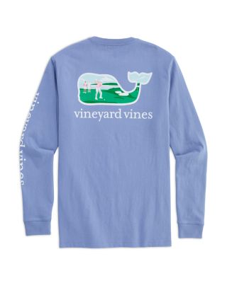 Golfer Whale Logo Graphic Shirt