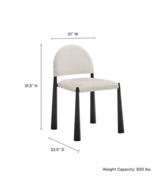 Hayley Upholstered Fabric Dining Side Chair