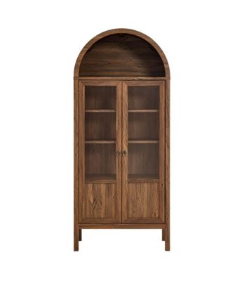 Tessa Tall Arched Storage Display Cabinet
