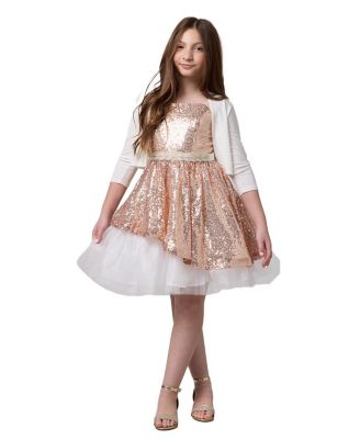 Girls' Cropped Bolero Jacket - Big Kid