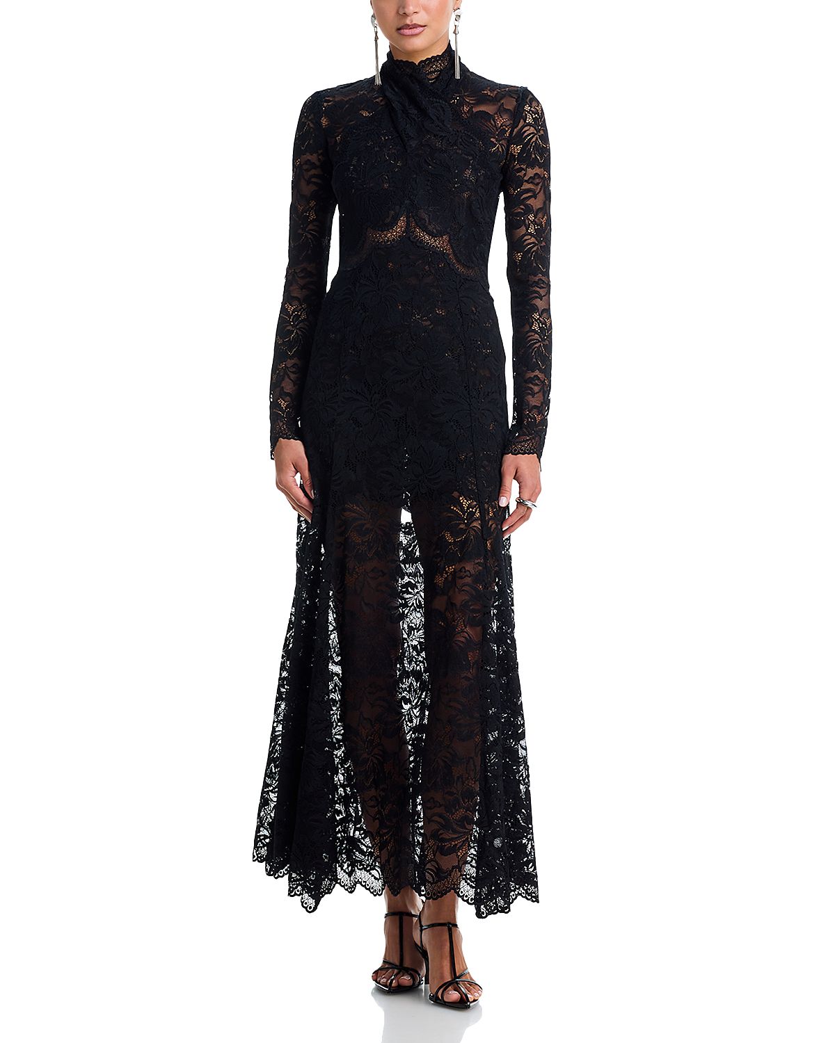 Rabanne Long Lace Dress