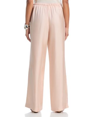 Relaxed Silk Trousers