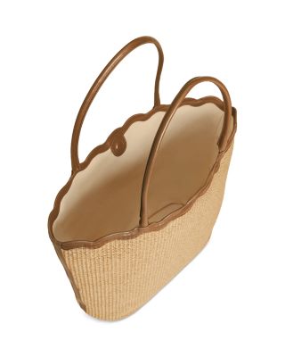 Isabella Large Raffia Tote Bag