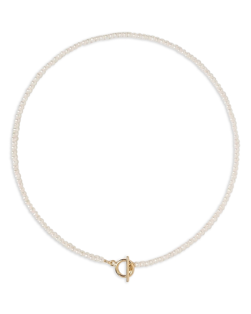 Shashi Ciel Cultured Freshwater Pearl Collar Necklace, 16.25
