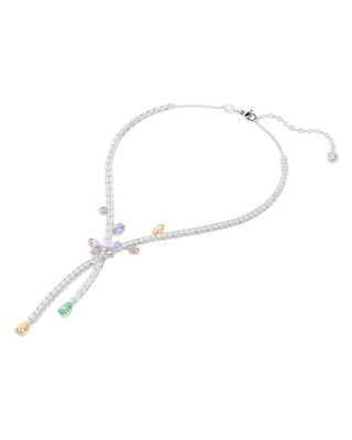 Ariana Grande x Swarovski Cubic Zirconia Dragonfly Lariat Necklace, 14.87-17.75"