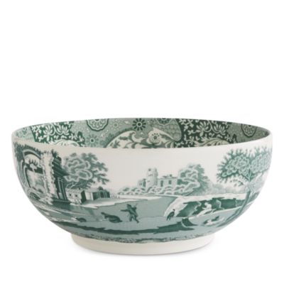 Heritage Green Italian Round Serving Bowl