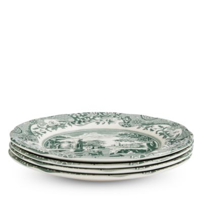 Heritage Green Italian Salad Plate, Set of 4