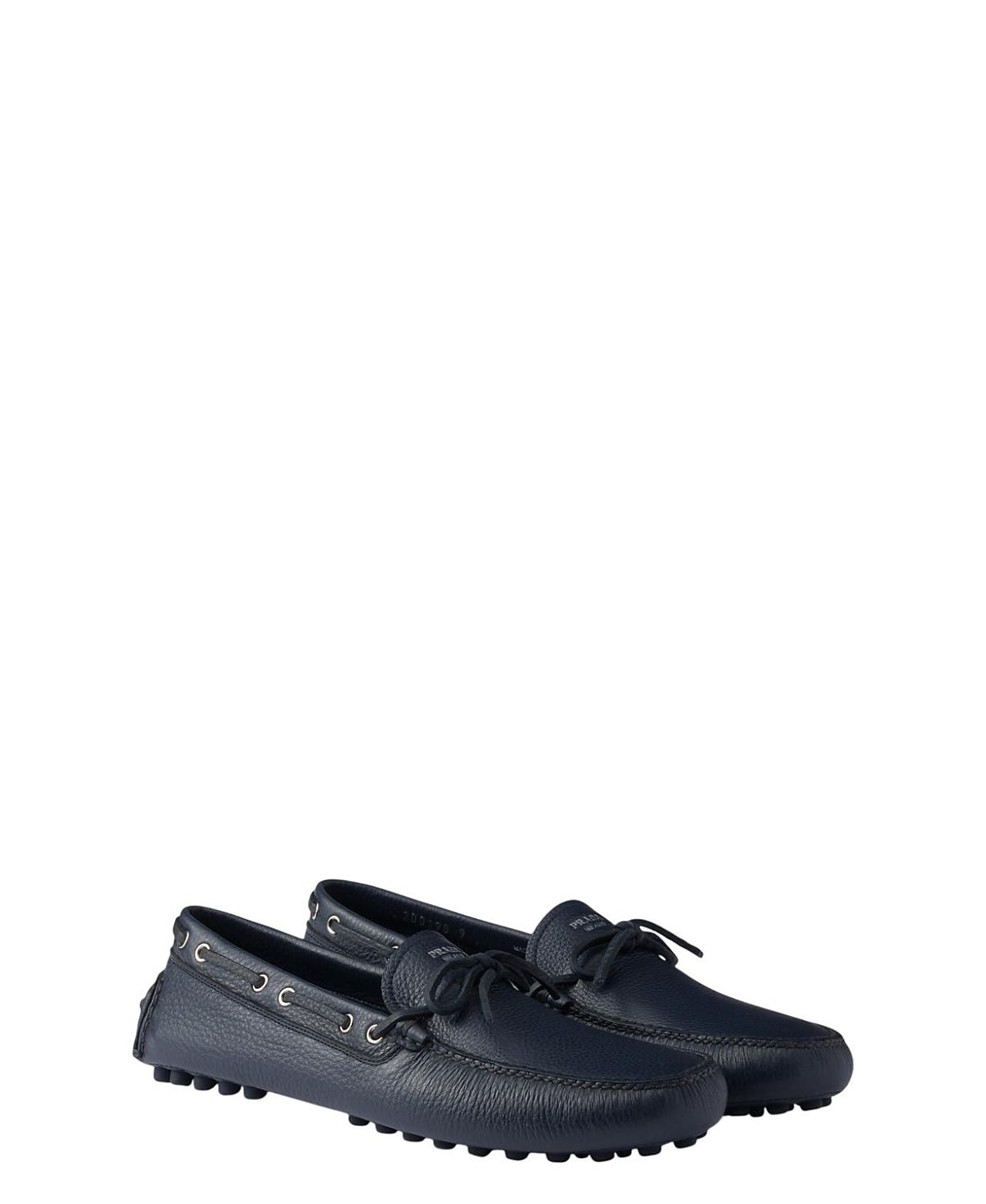 Prada Men's Leather Driving Shoe